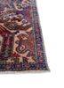 vintage beige and brown wool hand knotted Rug - Corner vintage beige and brown wool hand knotted Rug - Corner