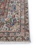 vintage red and orange wool hand knotted Rug - Corner vintage red and orange wool hand knotted Rug - Corner