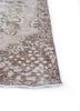 vintage beige and brown wool hand knotted Rug - Corner vintage beige and brown wool hand knotted Rug - Corner
