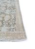 vintage beige and brown wool hand knotted Rug - Corner vintage beige and brown wool hand knotted Rug - Corner