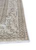 vintage beige and brown wool hand knotted Rug - Corner vintage beige and brown wool hand knotted Rug - Corner