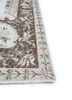 vintage beige and brown wool hand knotted Rug - Corner vintage beige and brown wool hand knotted Rug - Corner