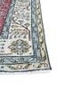 vintage red and orange wool hand knotted Rug - Corner vintage red and orange wool hand knotted Rug - Corner