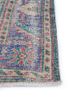 vintage pink and purple wool hand knotted Rug - Corner vintage pink and purple wool hand knotted Rug - Corner