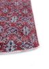 vintage red and orange wool hand knotted Rug - Corner vintage red and orange wool hand knotted Rug - Corner