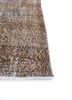 lacuna beige and brown wool hand knotted Rug - Corner