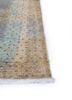 vintage beige and brown wool hand knotted Rug - Corner vintage beige and brown wool hand knotted Rug - Corner