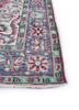 vintage red and orange wool hand knotted Rug - Corner vintage red and orange wool hand knotted Rug - Corner
