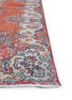 vintage red and orange wool hand knotted Rug - Corner vintage red and orange wool hand knotted Rug - Corner