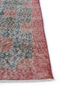 vintage blue wool hand knotted Rug - Corner vintage blue wool hand knotted Rug - Corner