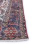vintage red and orange wool hand knotted Rug - Corner vintage red and orange wool hand knotted Rug - Corner