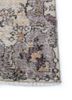 vintage grey and black wool hand knotted Rug - Corner vintage grey and black wool hand knotted Rug - Corner