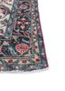 vintage red and orange wool hand knotted Rug - Corner vintage red and orange wool hand knotted Rug - Corner