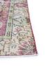 vintage red and orange wool hand knotted Rug - Corner vintage red and orange wool hand knotted Rug - Corner