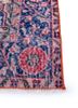vintage red and orange wool hand knotted Rug - Corner vintage red and orange wool hand knotted Rug - Corner