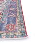 vintage red and orange wool hand knotted Rug - Corner vintage red and orange wool hand knotted Rug - Corner