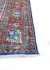vintage blue wool hand knotted Rug - Corner vintage blue wool hand knotted Rug - Corner