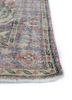 vintage red and orange wool hand knotted Rug - Corner vintage red and orange wool hand knotted Rug - Corner