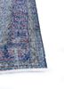 lacuna grey and black wool hand knotted Rug - Corner