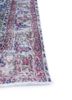 vintage pink and purple wool hand knotted Rug - Corner vintage pink and purple wool hand knotted Rug - Corner
