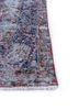 vintage red and orange wool hand knotted Rug - Corner vintage red and orange wool hand knotted Rug - Corner