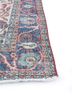 vintage red and orange wool hand knotted Rug - Corner vintage red and orange wool hand knotted Rug - Corner