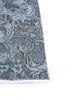 lacuna blue wool hand knotted Rug - Corner lacuna blue wool hand knotted Rug - Corner