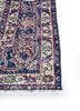 vintage red and orange wool hand knotted Rug - Corner vintage red and orange wool hand knotted Rug - Corner