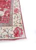 vintage red and orange wool hand knotted Rug - Corner vintage red and orange wool hand knotted Rug - Corner