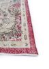 vintage red and orange wool hand knotted Rug - Corner vintage red and orange wool hand knotted Rug - Corner