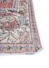vintage red and orange wool hand knotted Rug - Corner vintage red and orange wool hand knotted Rug - Corner