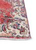 vintage red and orange wool hand knotted Rug - Corner vintage red and orange wool hand knotted Rug - Corner