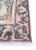 vintage red and orange wool hand knotted Rug - Corner vintage red and orange wool hand knotted Rug - Corner