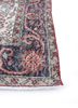 vintage red and orange wool hand knotted Rug - Corner vintage red and orange wool hand knotted Rug - Corner