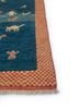nuray blue wool hand knotted Rug - Corner nuray blue wool hand knotted Rug - Corner