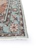 vintage beige and brown wool hand knotted Rug - Corner vintage beige and brown wool hand knotted Rug - Corner