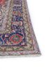 vintage red and orange wool hand knotted Rug - Corner vintage red and orange wool hand knotted Rug - Corner