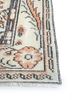 vintage red and orange wool hand knotted Rug - Corner vintage red and orange wool hand knotted Rug - Corner