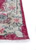 vintage red and orange wool hand knotted Rug - Corner vintage red and orange wool hand knotted Rug - Corner