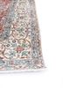 vintage red and orange wool hand knotted Rug - Corner vintage red and orange wool hand knotted Rug - Corner