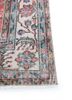 vintage red and orange wool hand knotted Rug - Corner vintage red and orange wool hand knotted Rug - Corner