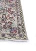 vintage red and orange wool hand knotted Rug - Corner