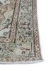 vintage beige and brown wool hand knotted Rug - Corner vintage beige and brown wool hand knotted Rug - Corner