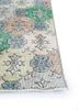 vintage green wool hand knotted Rug - Corner vintage green wool hand knotted Rug - Corner