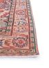 vintage red and orange wool hand knotted Rug - Corner vintage red and orange wool hand knotted Rug - Corner