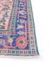vintage red and orange wool hand knotted Rug - Corner vintage red and orange wool hand knotted Rug - Corner