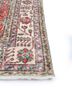 vintage red and orange wool hand knotted Rug - Corner vintage red and orange wool hand knotted Rug - Corner