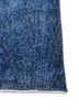 vintage blue wool hand knotted Rug - Corner vintage blue wool hand knotted Rug - Corner
