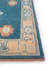 nuray blue wool hand knotted Rug - Corner nuray blue wool hand knotted Rug - Corner
