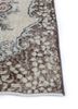 vintage red and orange wool hand knotted Rug - Corner vintage red and orange wool hand knotted Rug - Corner